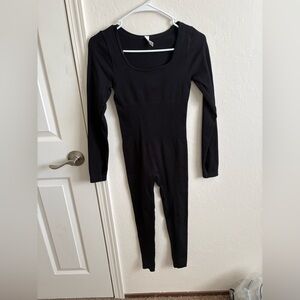 Black Long Sleeve Jumpsuit